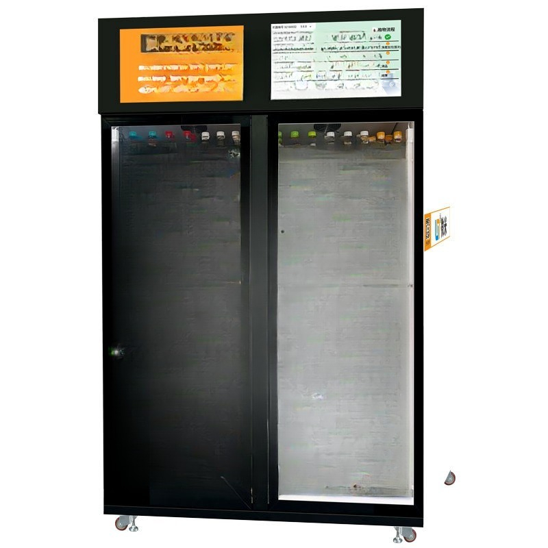 Open Vending Machine - Vending Machine AI Selling Container Beverage