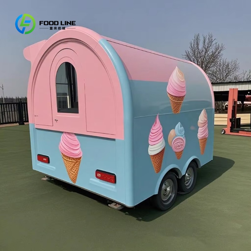 Boxing Machine Arcade - Customized Street Mobile IceCream Cart Fast