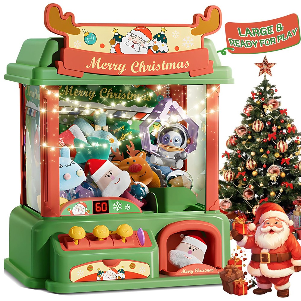 Christmas Claw Machine For Kid - Arcade Toy Vending Machine 리뷰 및 가격