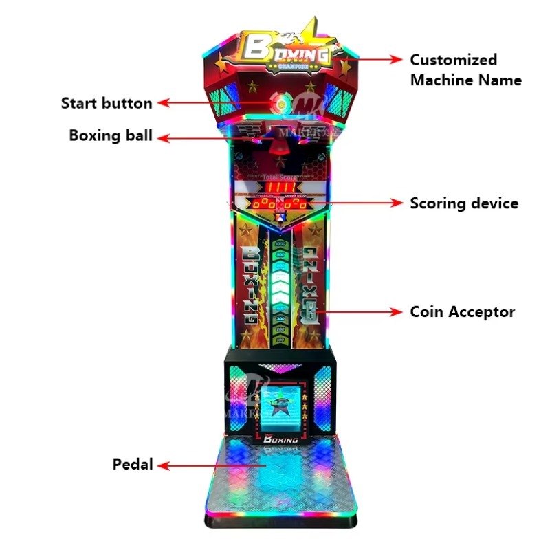 FL Wholesale Coin Operated Gam - Boxing Machine Arcade 리뷰 및 가격