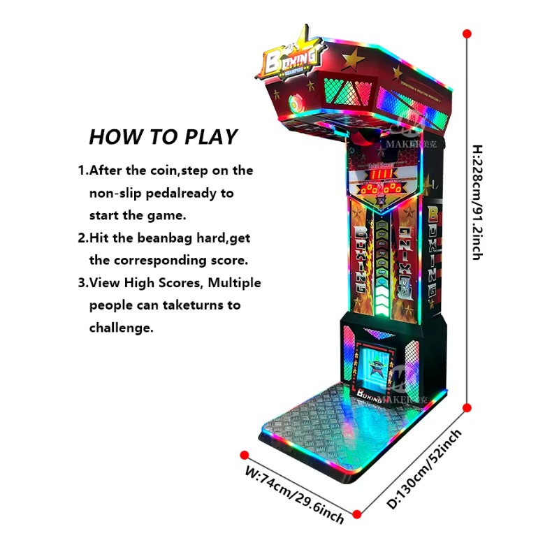 FL Wholesale Coin Operated Gam - Boxing Machine Arcade 리뷰 및 가격