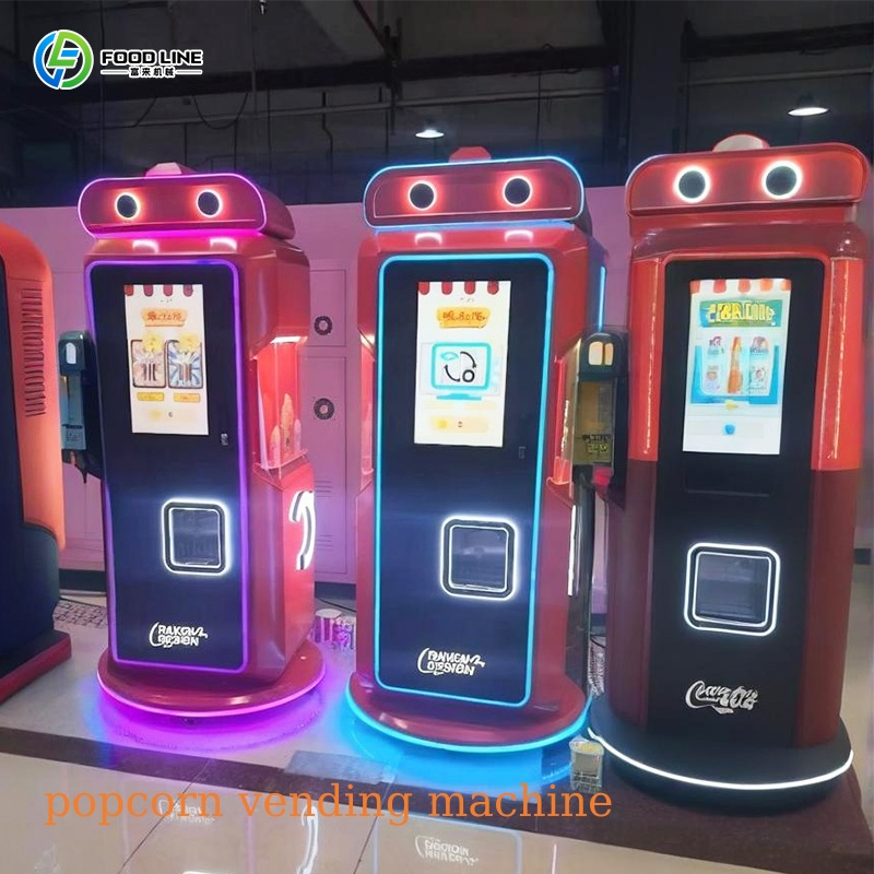 Custom Fully Automatic Popular - Popcorn Vending Machine 리뷰 및 가격