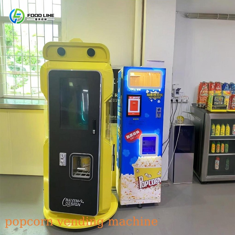 Custom Fully Automatic Popular - Popcorn Vending Machine 리뷰 및 가격