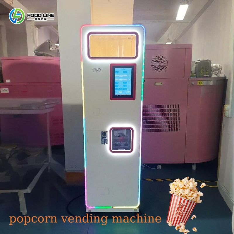 Custom Fully Automatic Popular - Popcorn Vending Machine 리뷰 및 가격