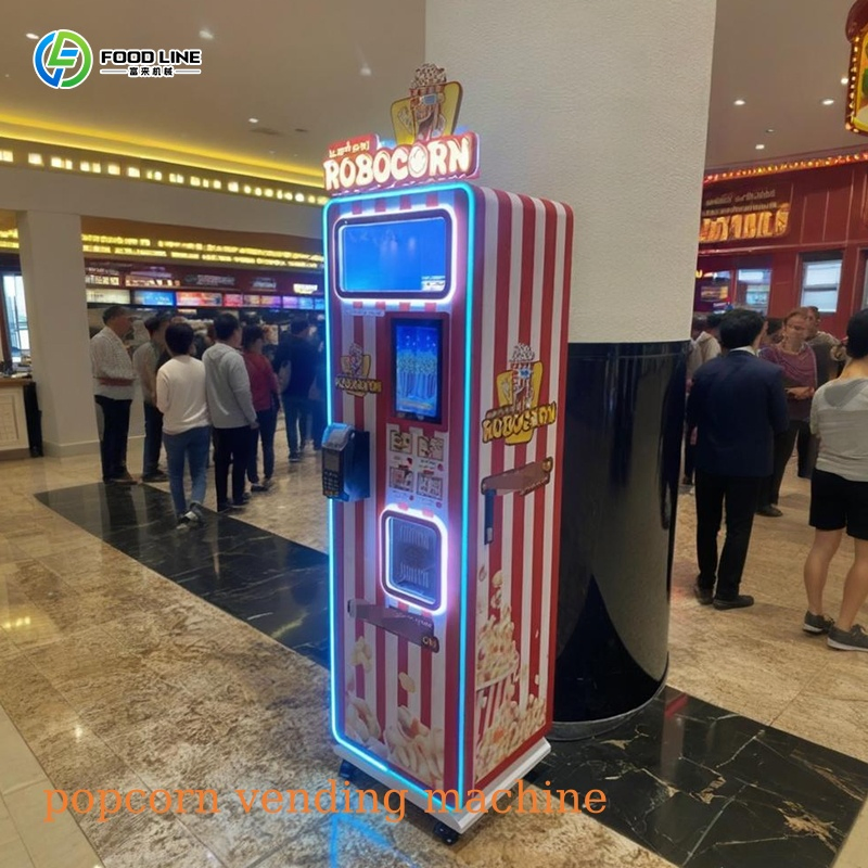 Custom Fully Automatic Popular - Popcorn Vending Machine 리뷰 및 가격