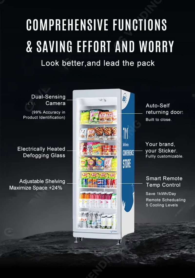 FOODLINE Customized Vending AI - Open Vending Machine 리뷰 및 가격