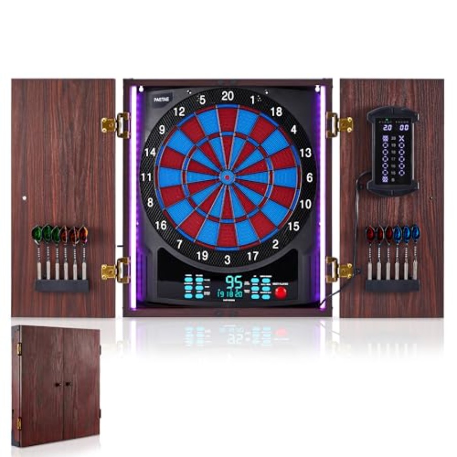 Electronic Dart Board with Cab - Electronic Dartboard Cabinet 리뷰 및 가격