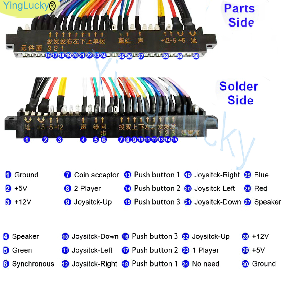 Jamma 28 pin Arcade cable leng - Whack A Mole Arcade 리뷰 및 가격
