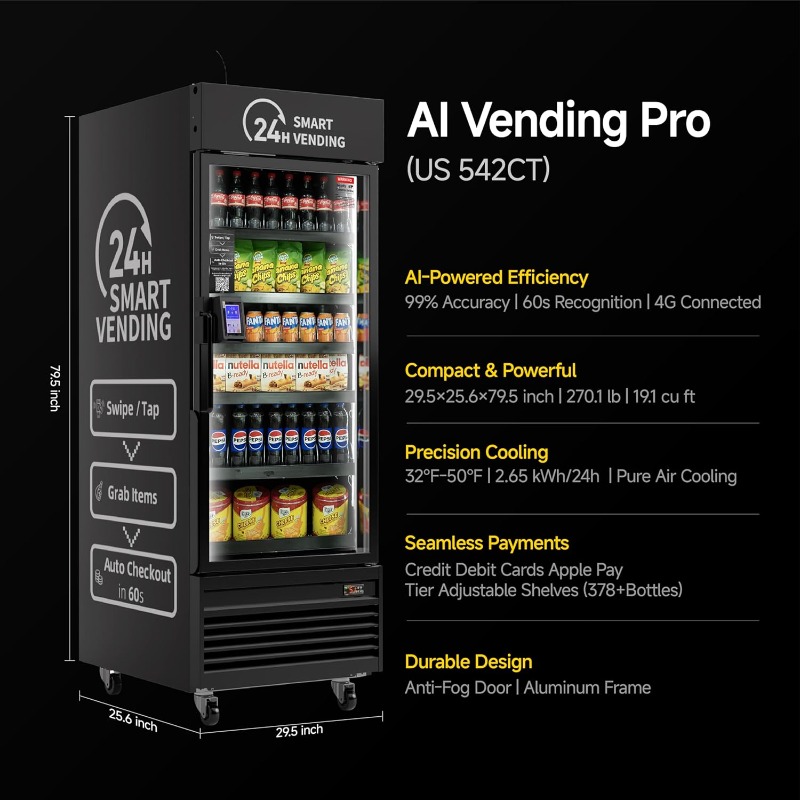 Customized Smart Open-Front Ve - Open Vending Machine 리뷰 및 가격