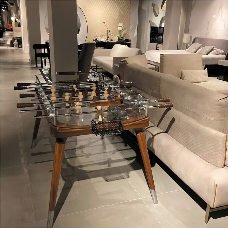 Light Luxury Glass Foosball Ta - Foosball Table Commercial 리뷰 및 가격