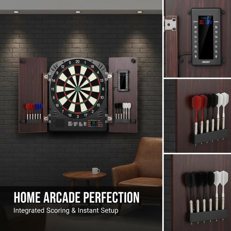 Dartboard and cabinet set Home - Electronic Dartboard Cabinet 리뷰 및 가격