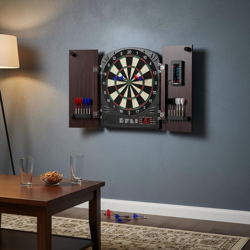 Dartboard and cabinet set Home - Electronic Dartboard Cabinet 리뷰 및 가격