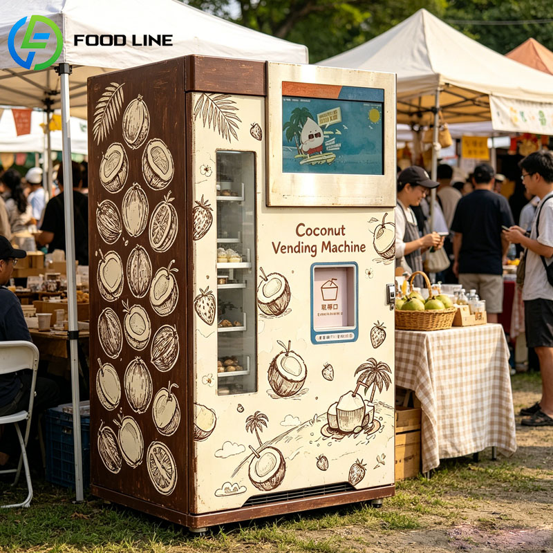 Fresh Coconut Vending Machine  - Open Vending Machine 리뷰 및 가격