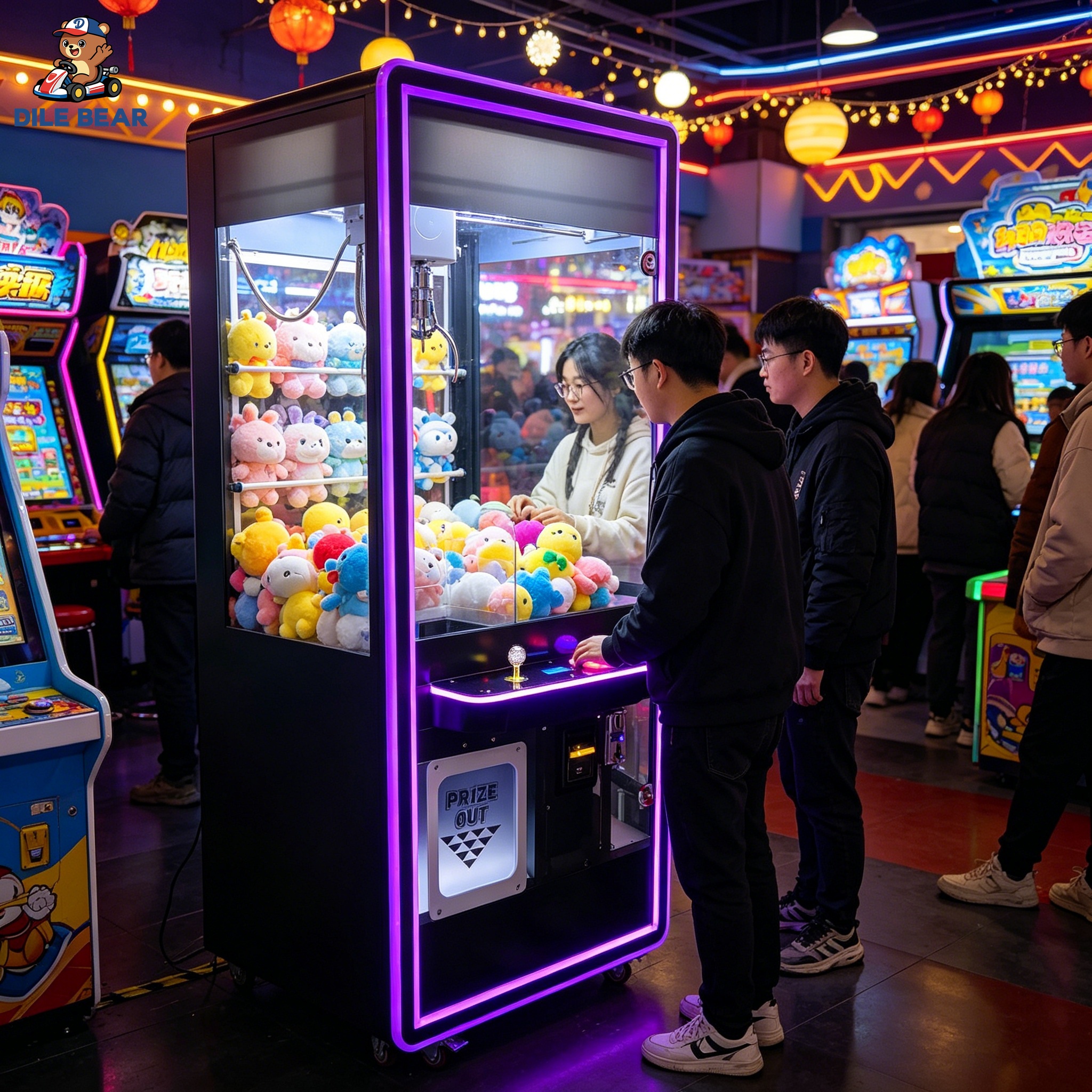 Black Claw Machine Modern Arca - Arcade Prize Vending Machine 리뷰 및 가격