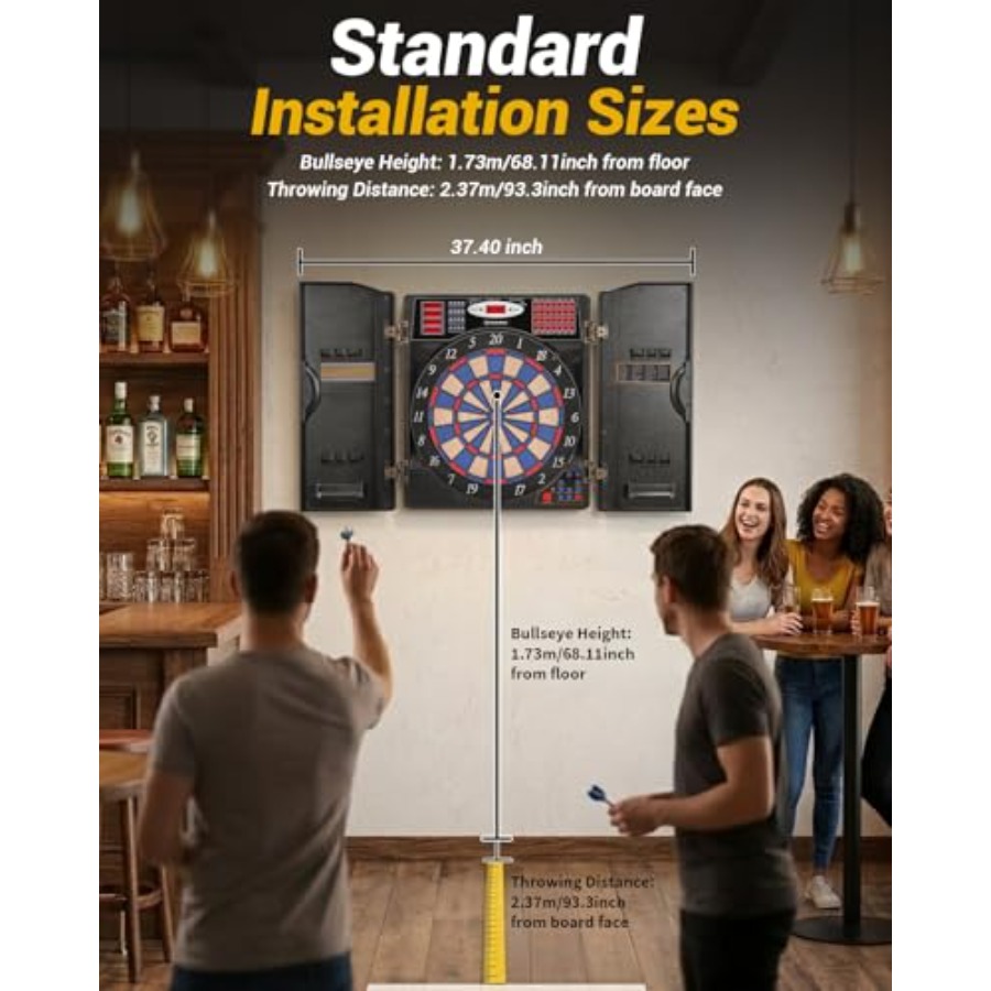 Electronic Dart Board Set, Sof - Electronic Dartboard Cabinet 리뷰 및 가격