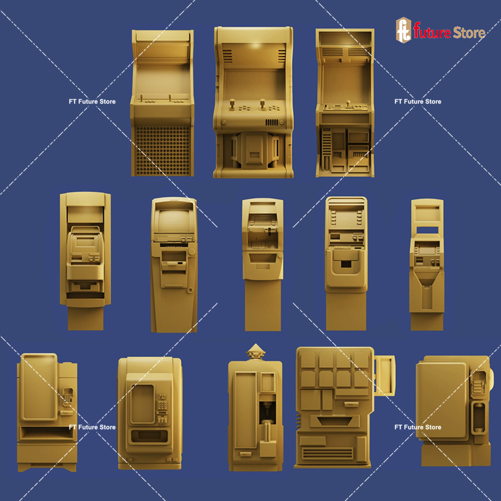 3D Print 1/64 Arcade Game Self - Arcade Toy Vending Machine 리뷰 및 가격