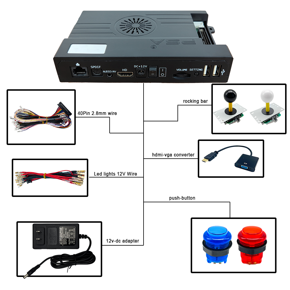 3D WiFi 10888 in 1 Pandora Sag - Boxing Machine Arcade 리뷰 및 가격