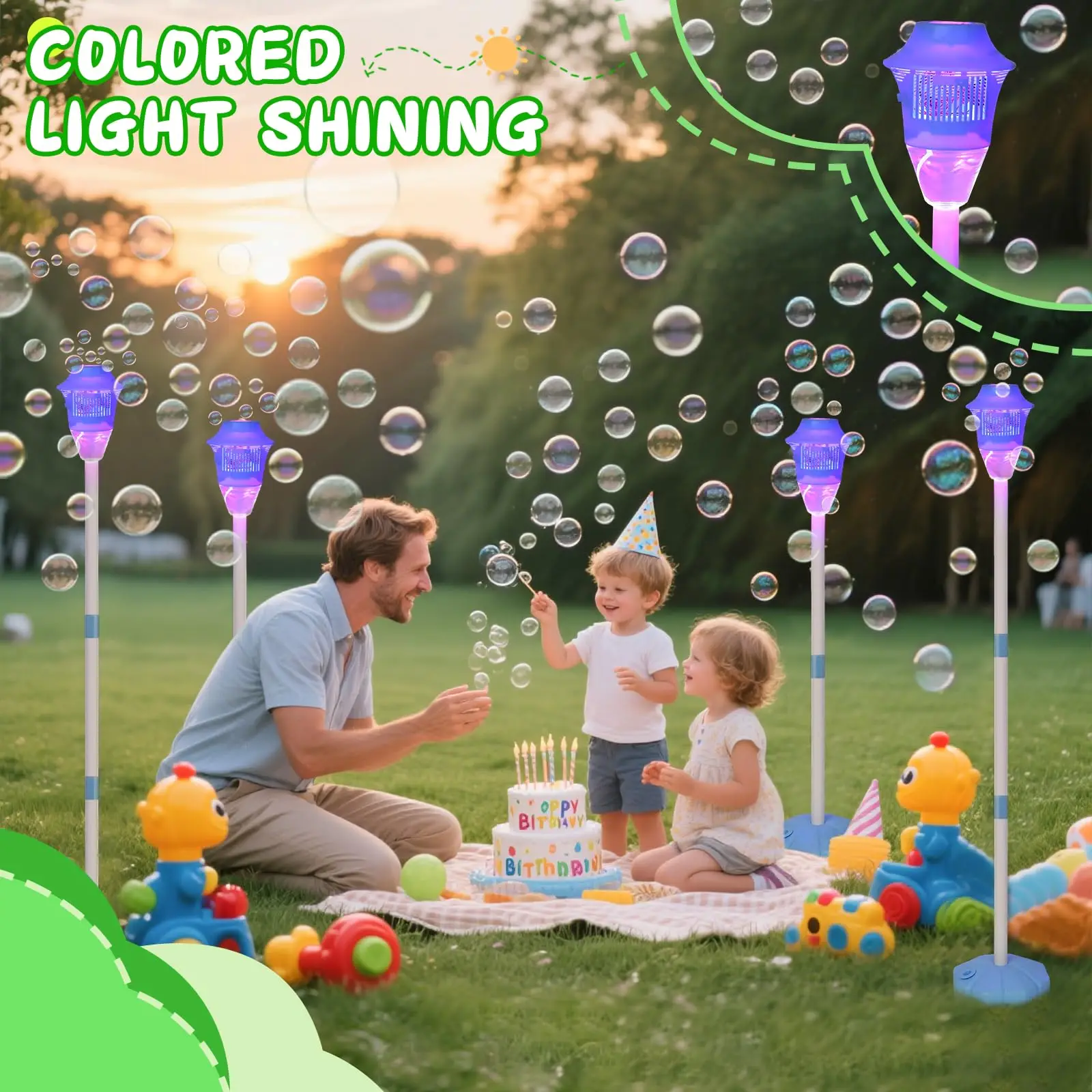 Stand Bubble Machine with Ligh - Bubble Gum Machine 리뷰 및 가격