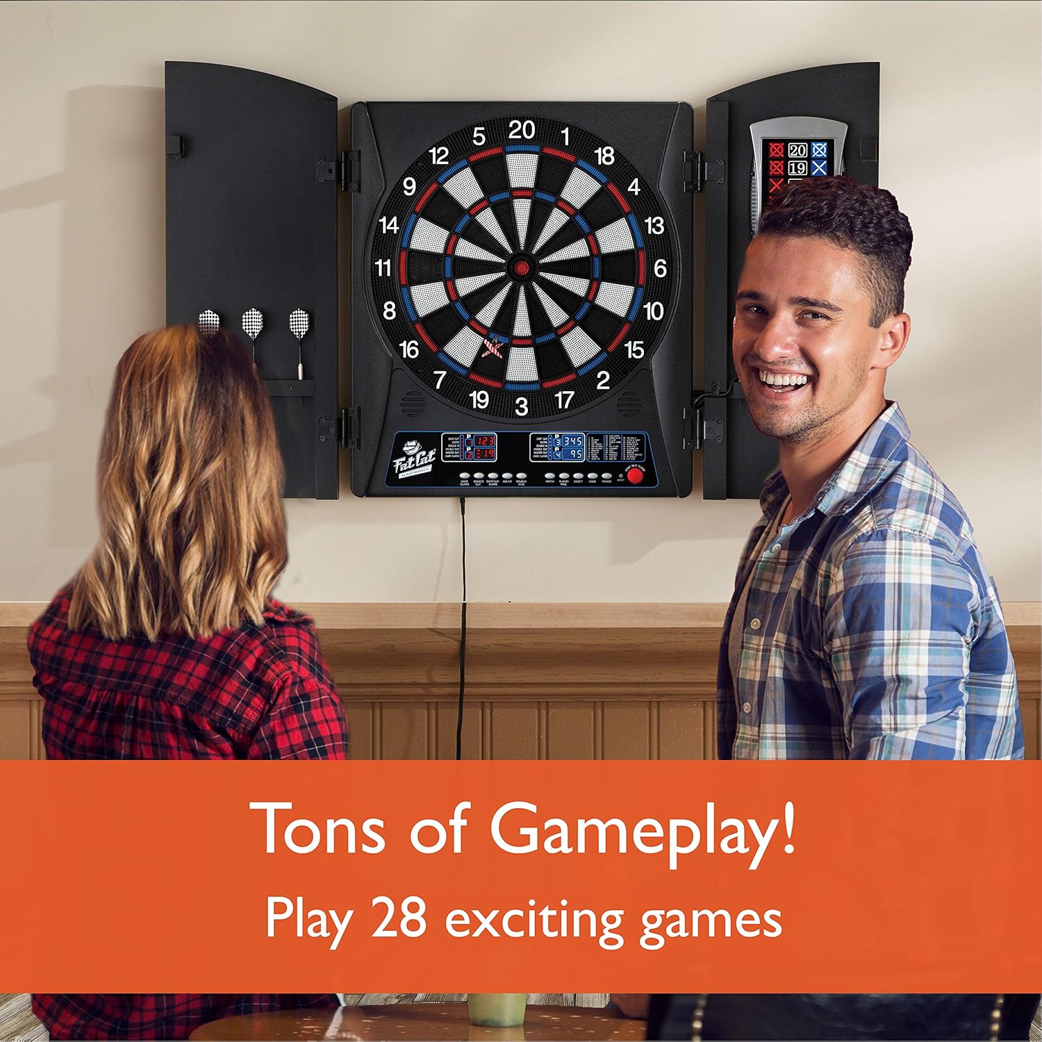 Electronic Dartboard, Built In - Electronic Dartboard Cabinet 리뷰 및 가격