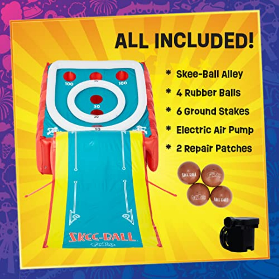 11 Ft Inflatable Skee-Ball Gam - Skee Ball Arcade 리뷰 및 가격