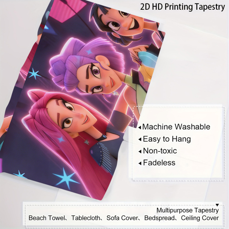 3D Anime Idol Collage Tapestry - Photo Booth Machine 리뷰 및 가격