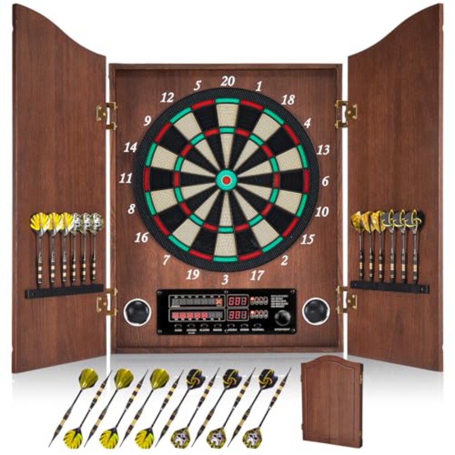 Electronic Dart Board, Decorat - Electronic Dartboard Cabinet 리뷰 및 가격