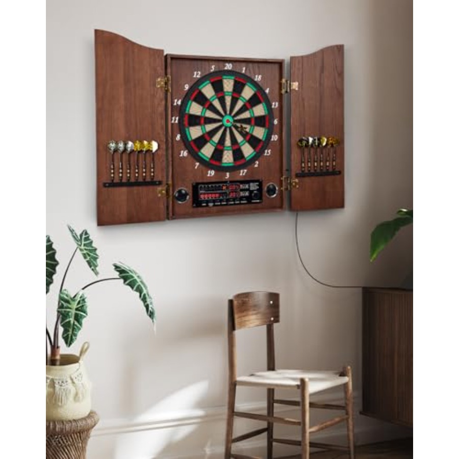 Electronic Dart Board, Decorat - Electronic Dartboard Cabinet 리뷰 및 가격