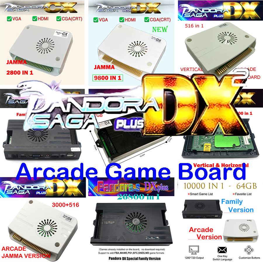 Pandora Saga Box CX DX 2800/50 - Trackball Controller Arcade 리뷰 및 가격
